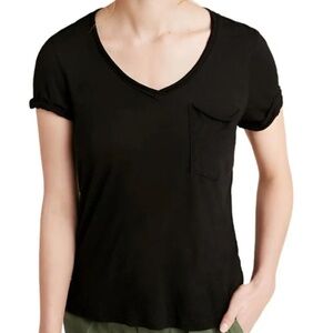 t.la black short sleeve shirt.